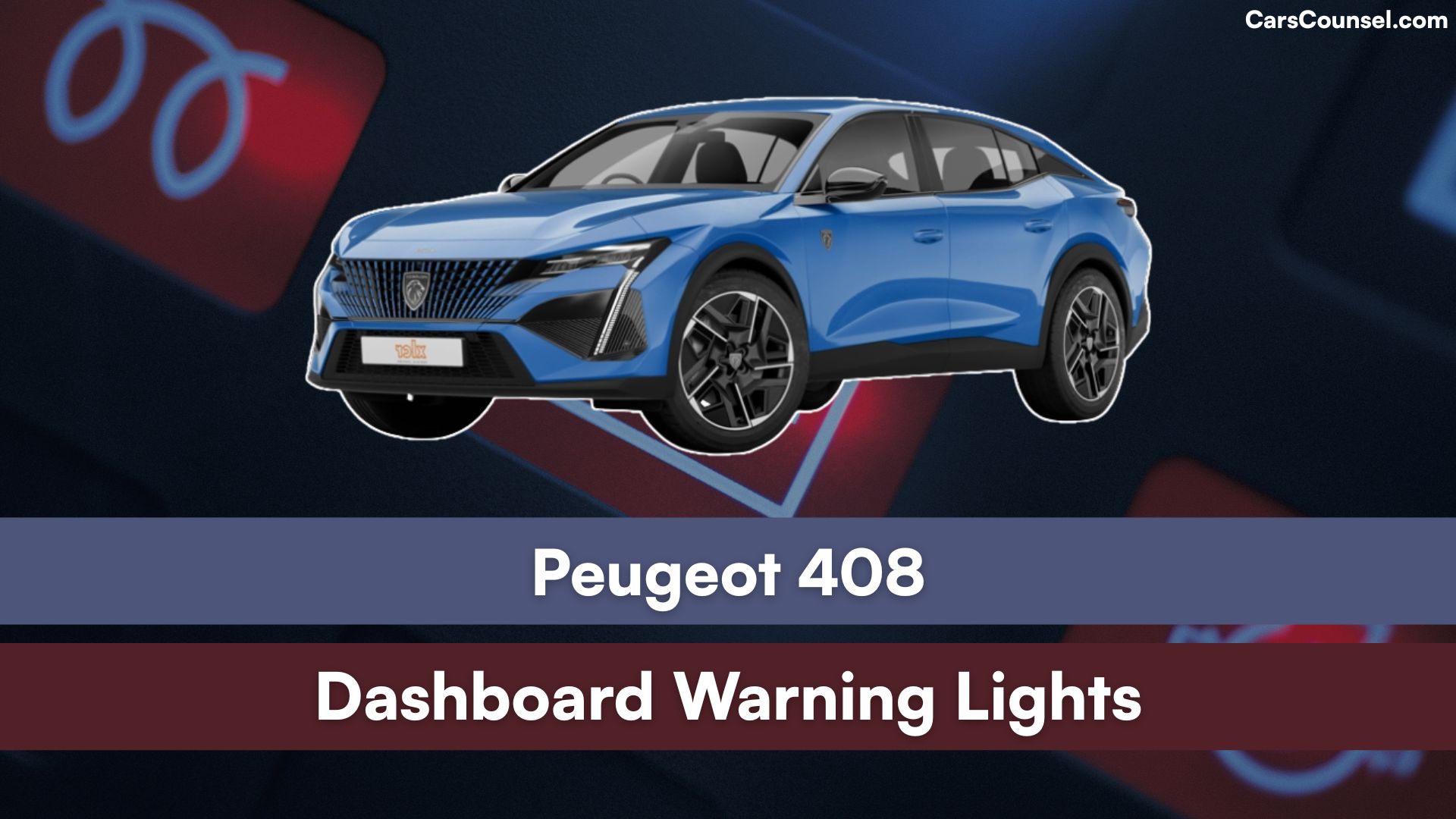Peugeot Dashboard Warning Lights