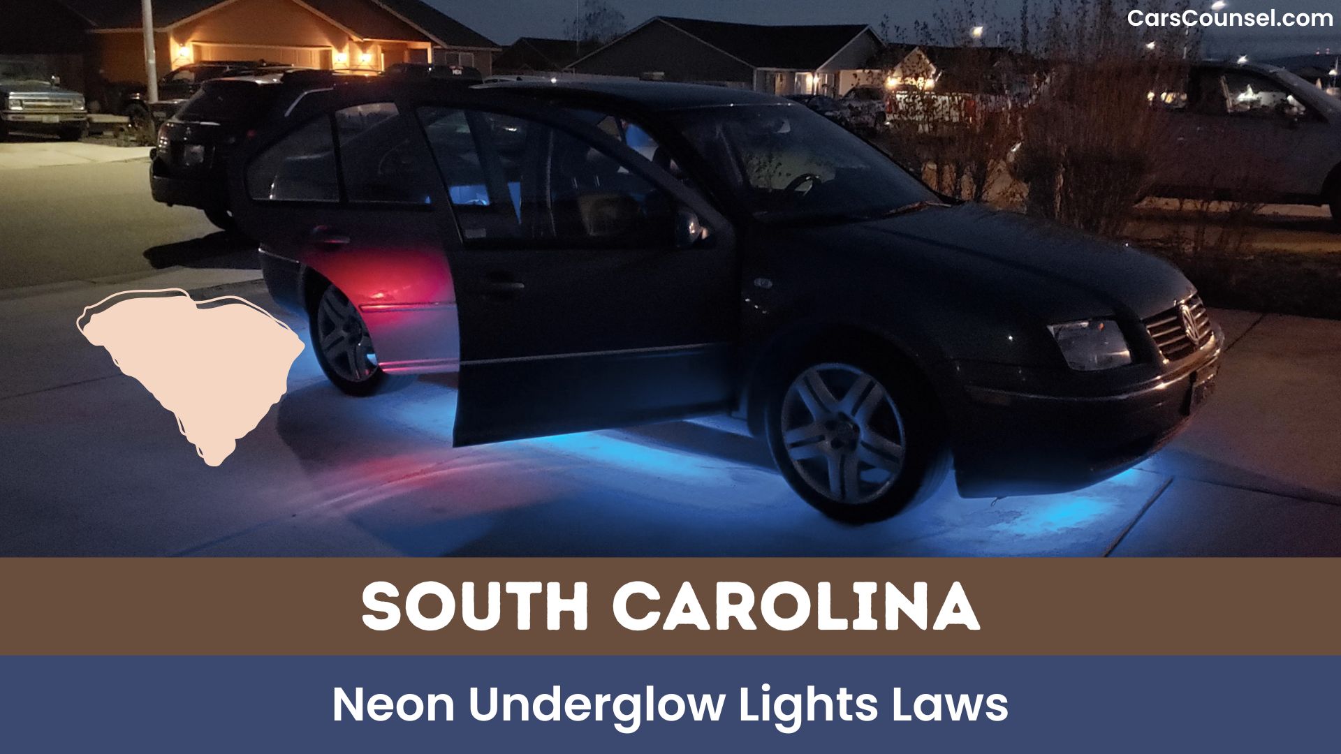 South Carolina Underglow Lights Laws