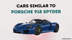 Cars Similar To Porsche Spyder