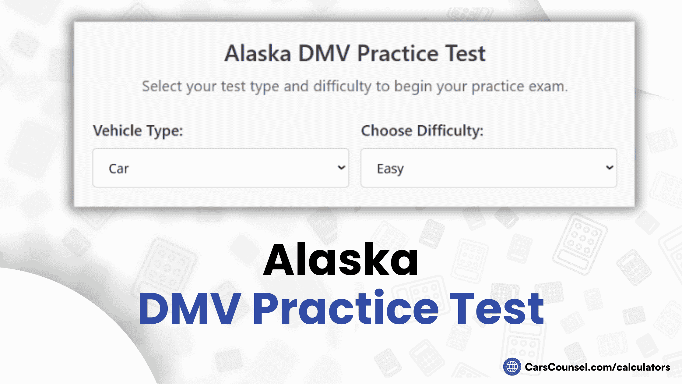Alaska DMV Practice Test