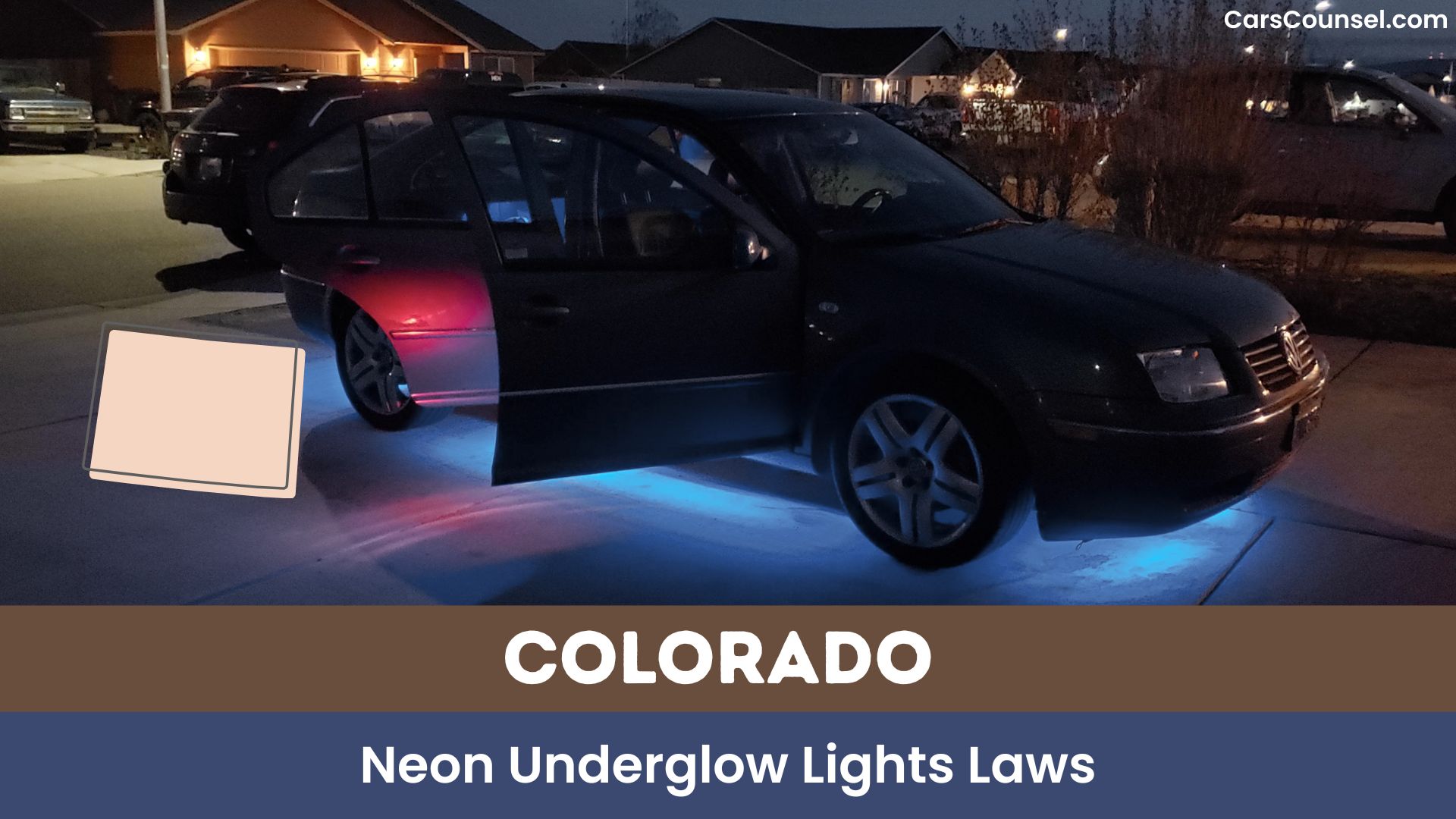 Colorado Underglow Lights Laws