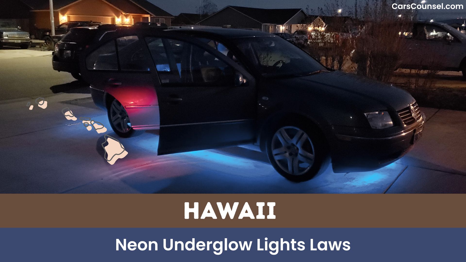 Hawaii Underglow Lights Laws
