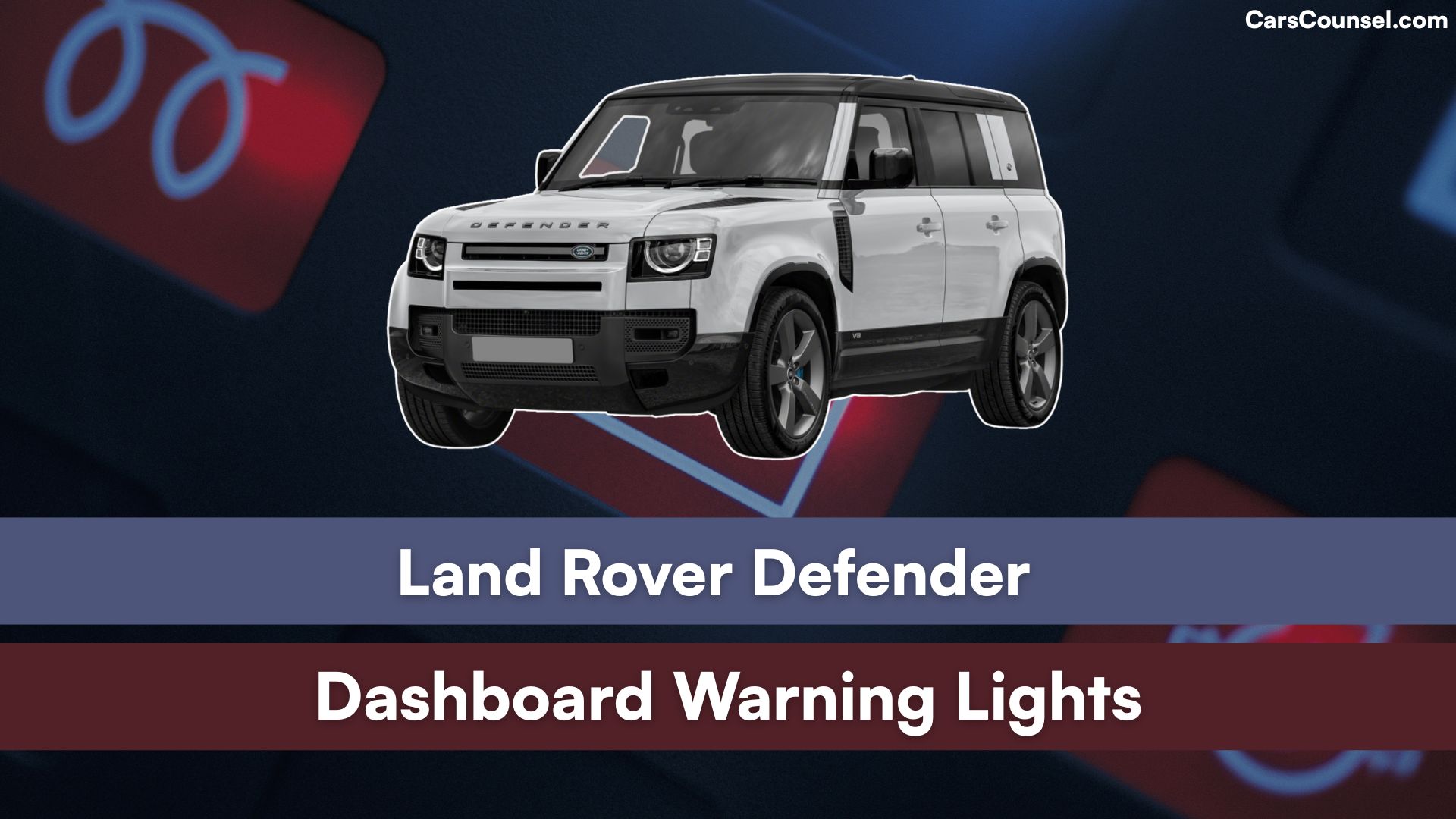 Land Rover Discovery Dashboard Warning Lights