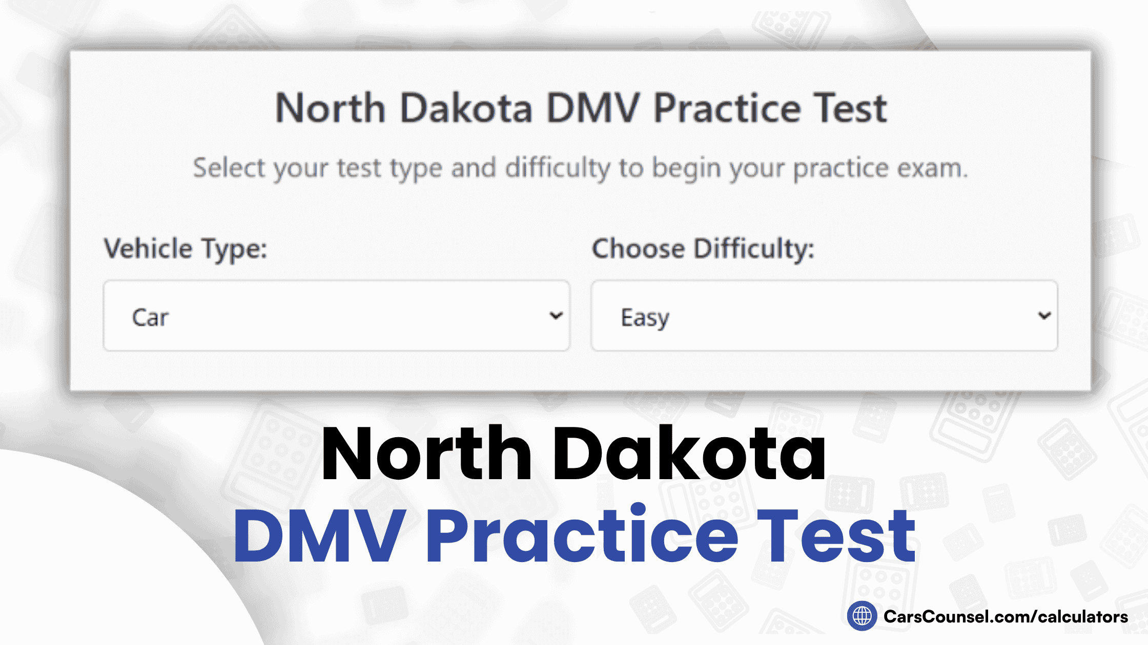 North Dakota DMV Practice Test