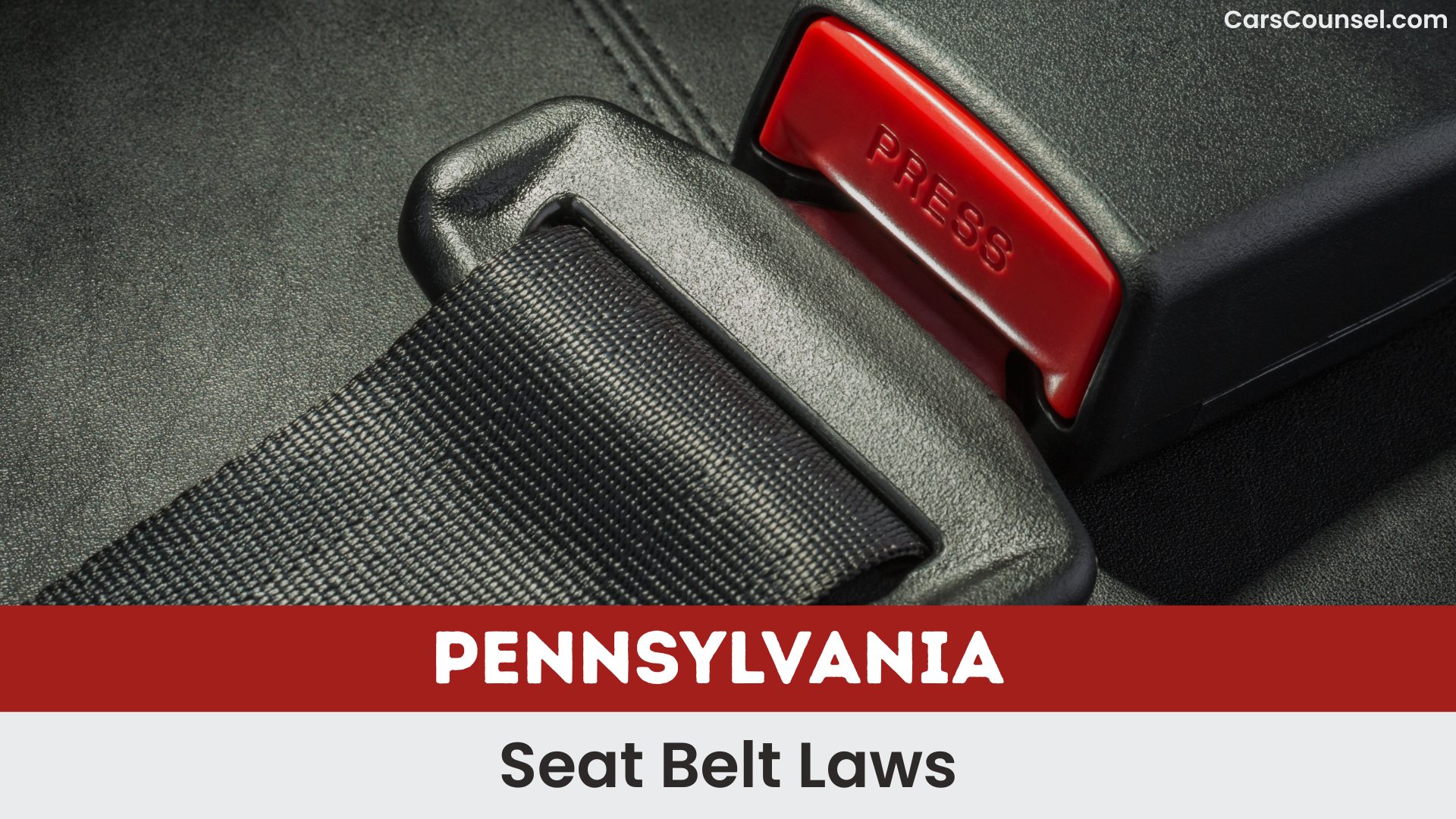 Pennsylvania Seat Belt Laws