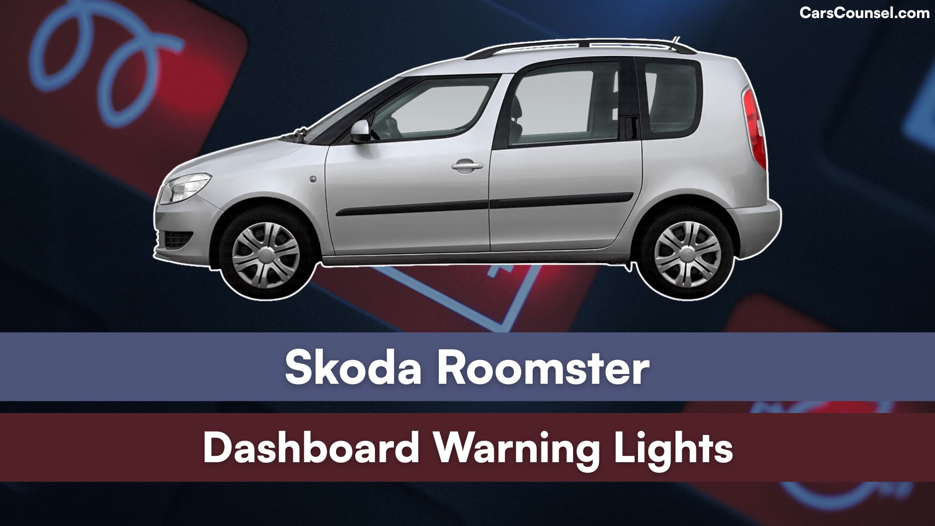 Skoda Roomster Dashboard Warning Lights
