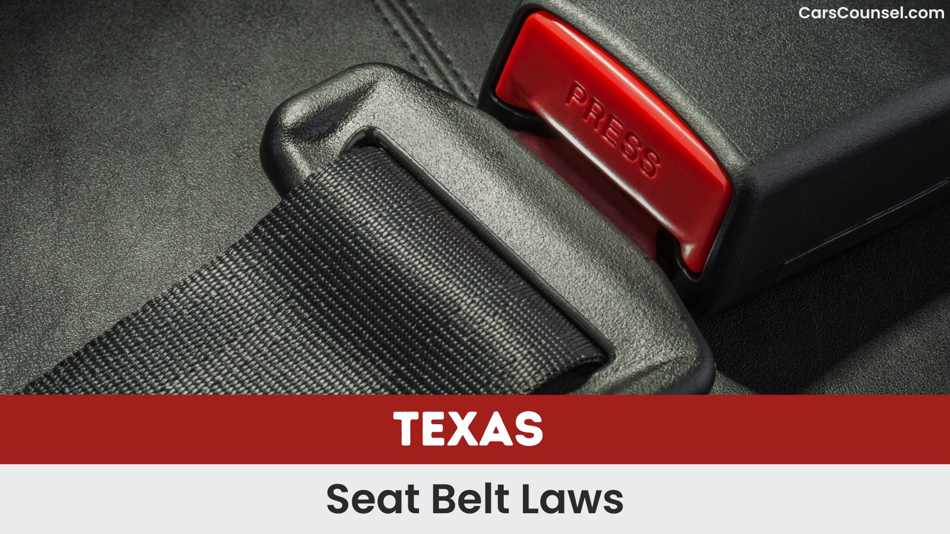 Texas Seat Belt Laws