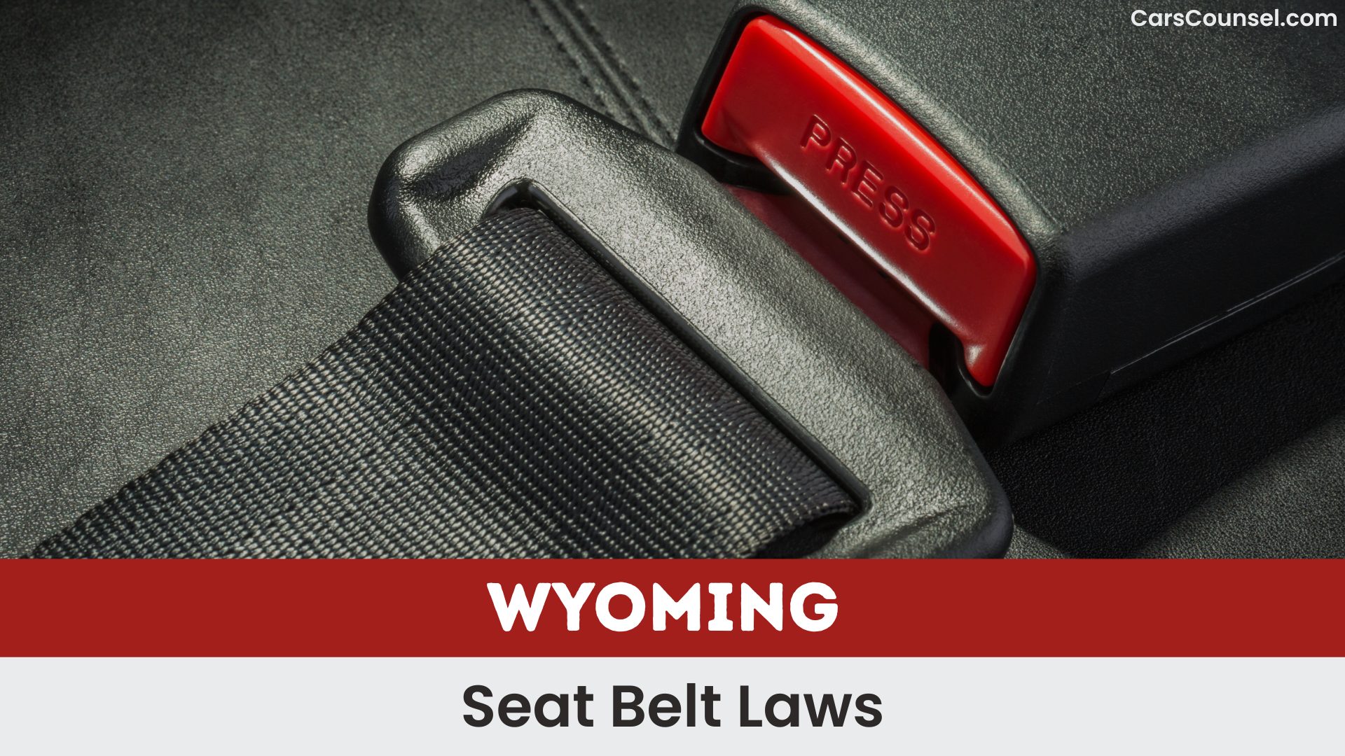 Wyoming Seat Belt Laws