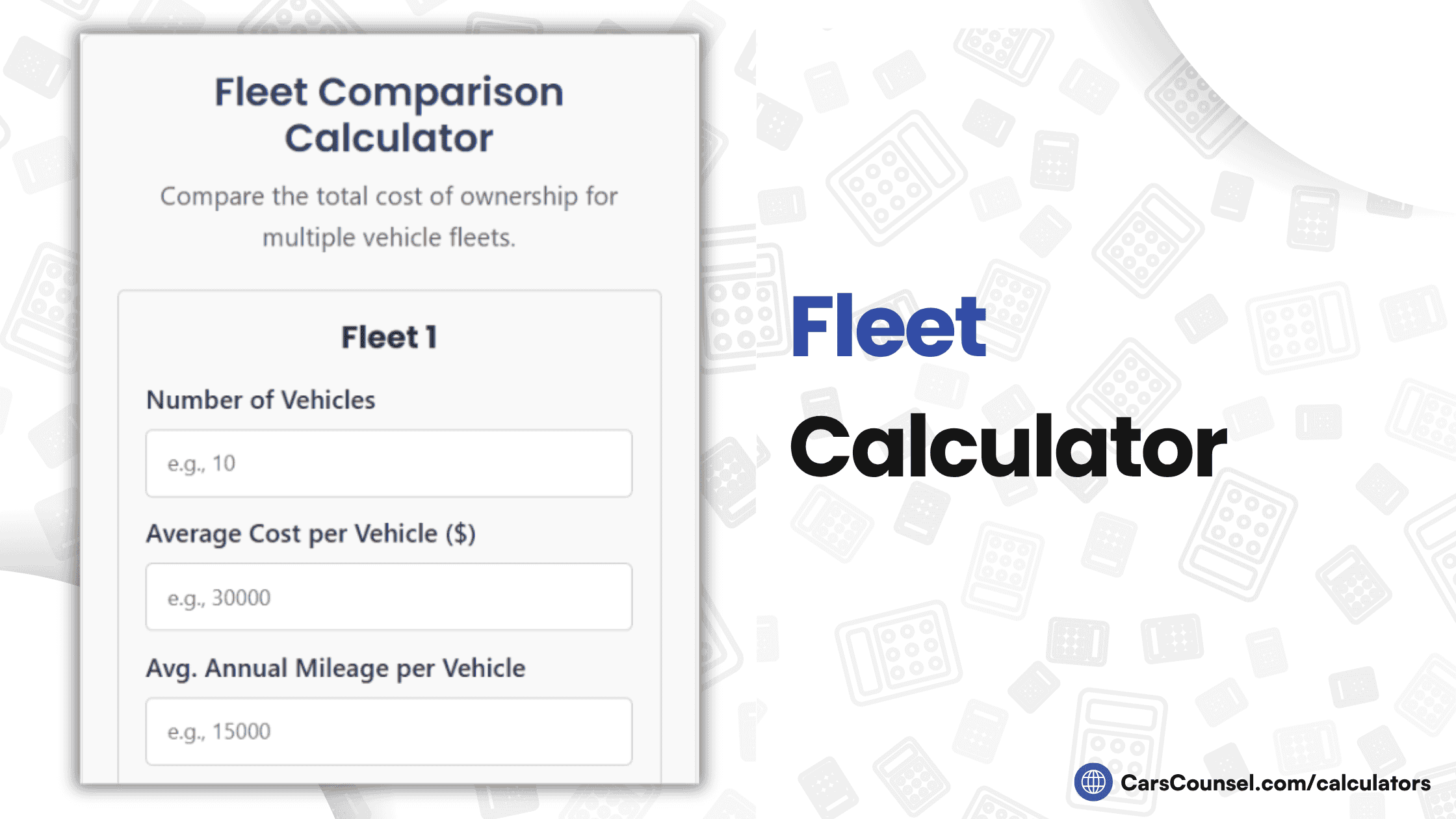 Fleet Calculator