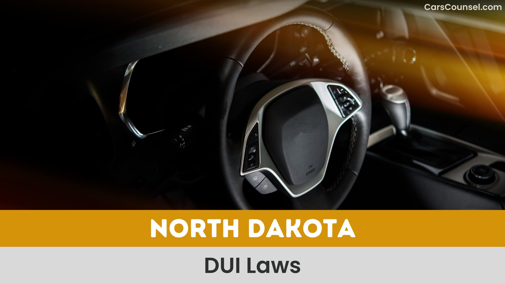 North Dakota CC DUI Laws