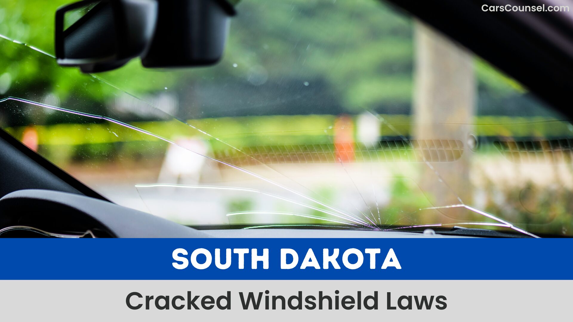 South Dakota Cracked Windshield Laws