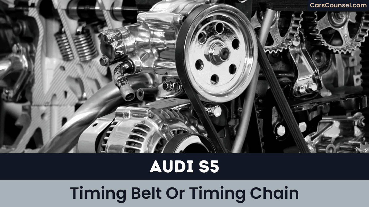 Audi S5 Timing Belt Or Timing Chain