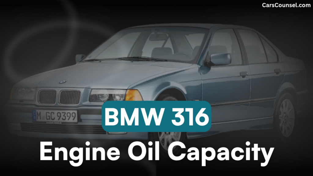 BMW Oil Capacity