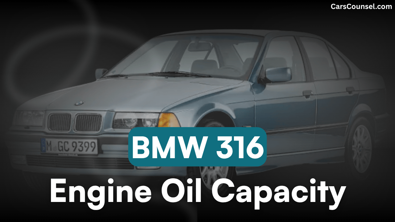 BMW Oil Capacity