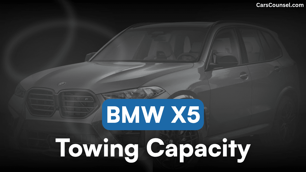 BMW X5 Towing Capacity