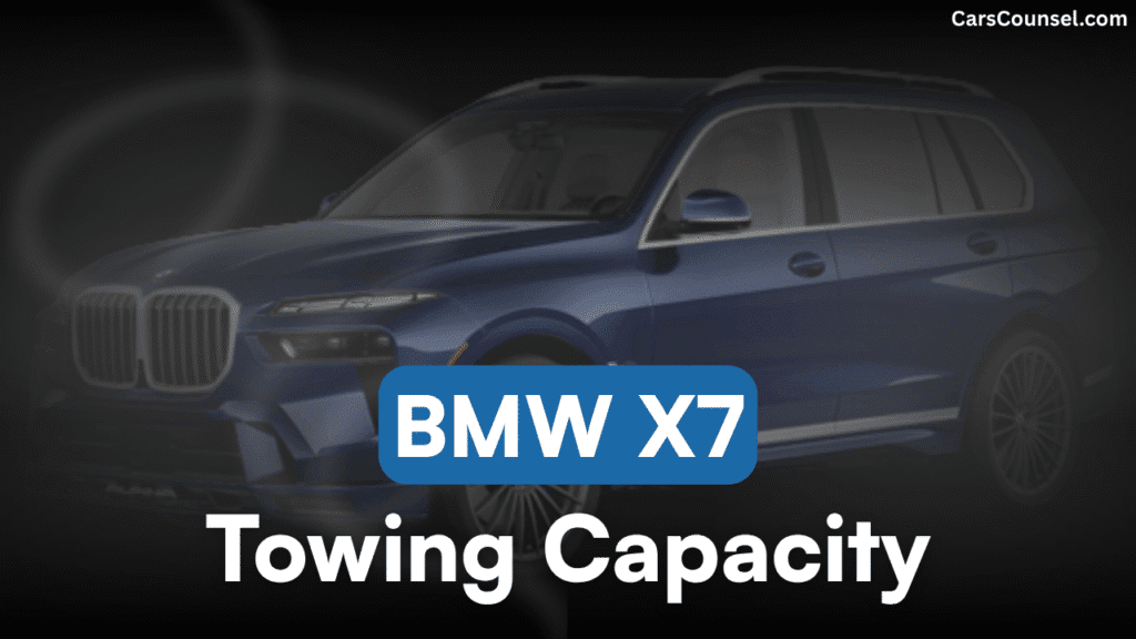 BMW X7 Towing Capacity