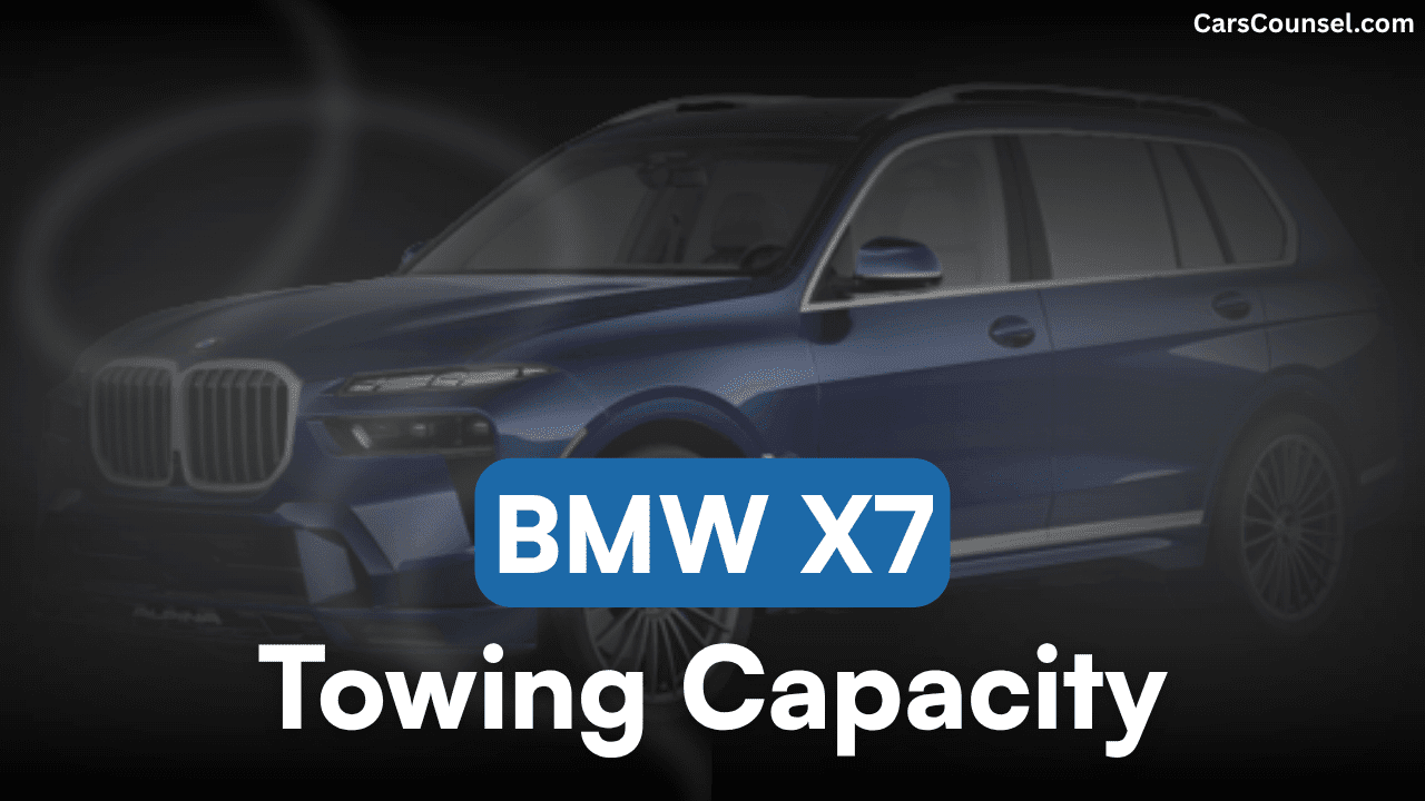 BMW X7 Towing Capacity