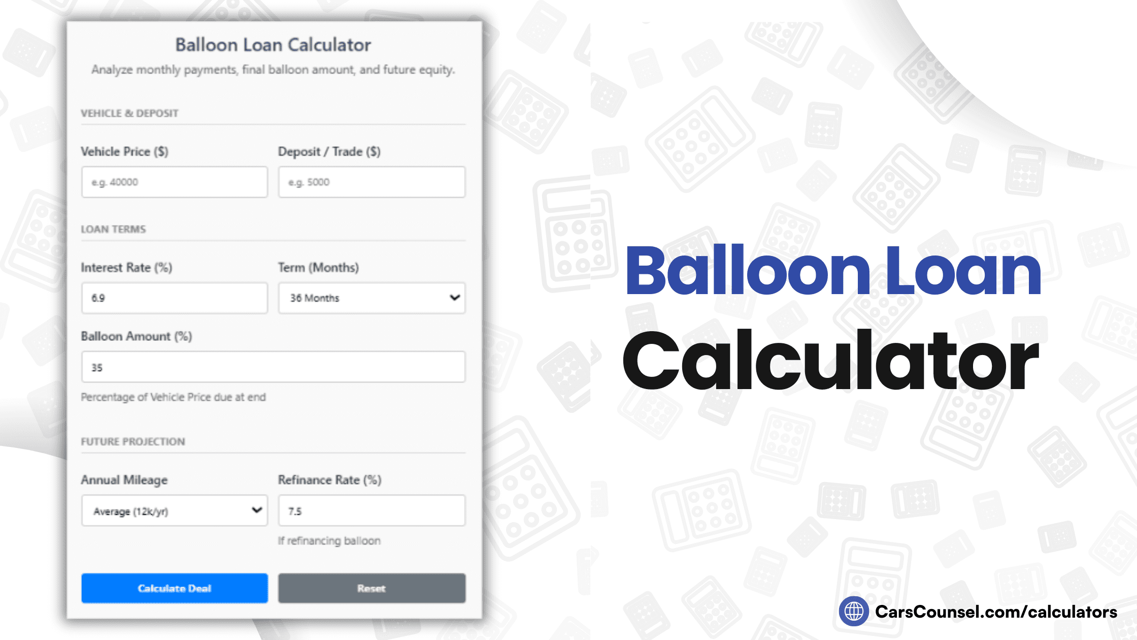 Balloon Loan Calculator