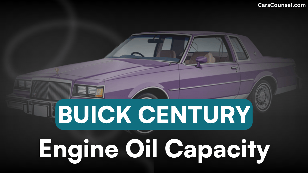 Buick Century Oil Capacity