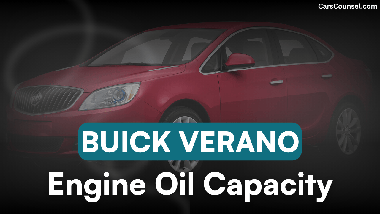 Buick Verano Oil Capacity
