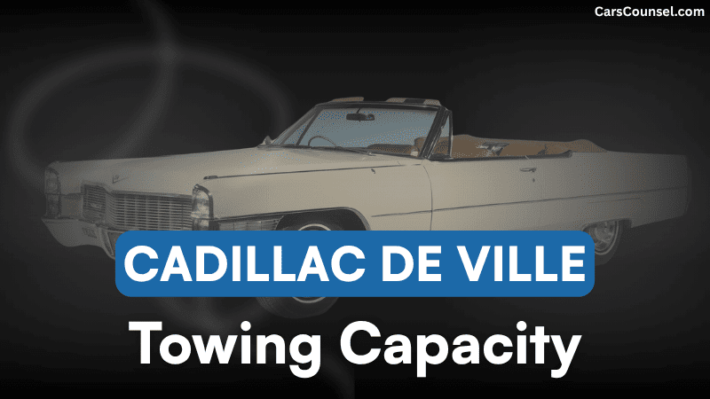 Cadillac De Ville Towing Capacity