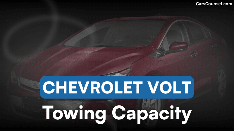Chevrolet Volt Towing Capacity