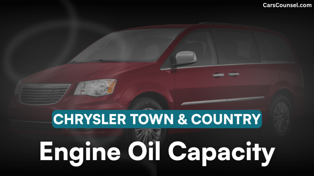 Chrysler Town & Country Oil Capacity