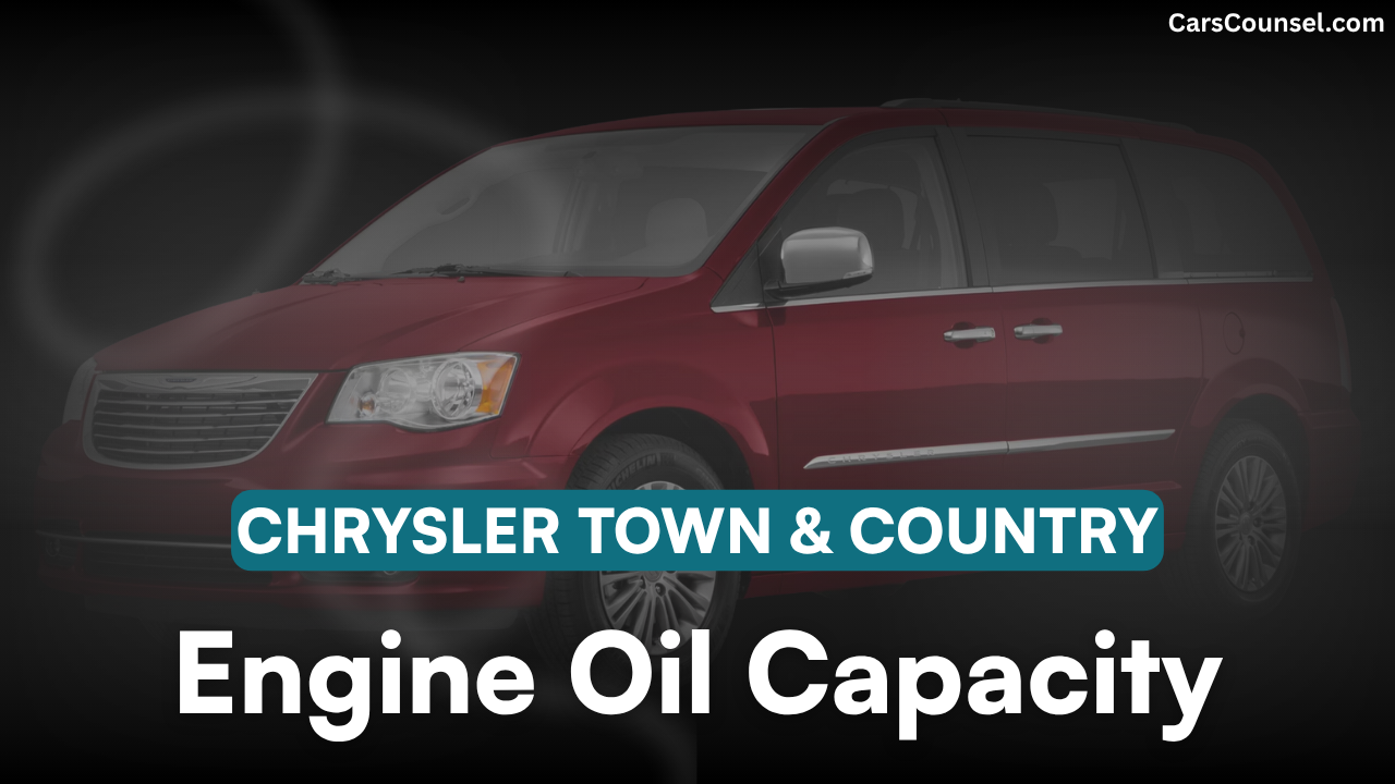 Chrysler Town & Country Oil Capacity