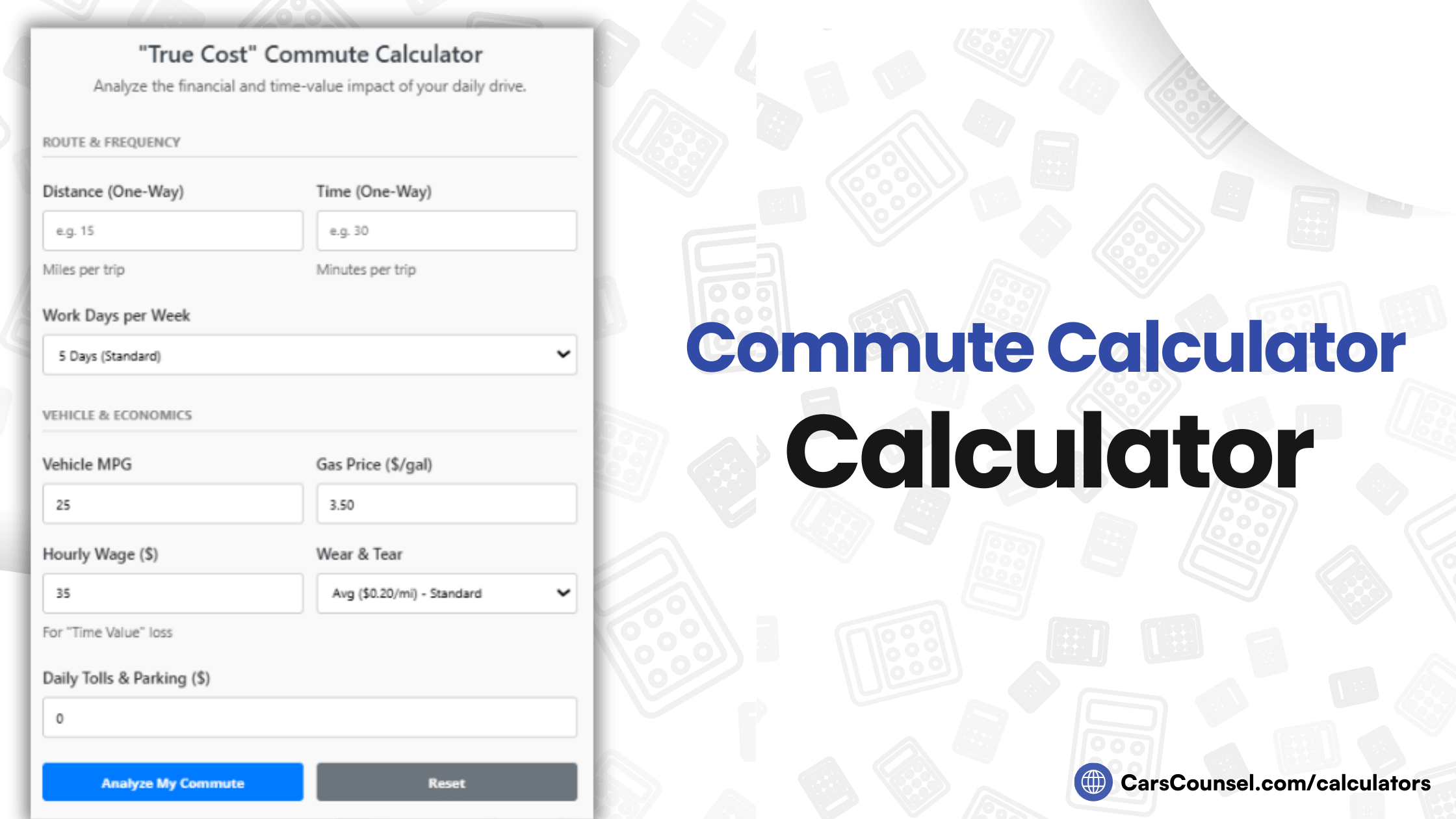 Commute Calculator