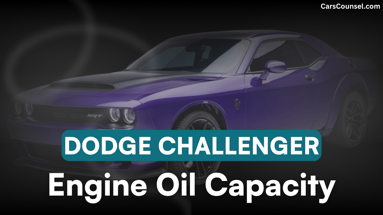 Dodge Challenger Oil Capacity