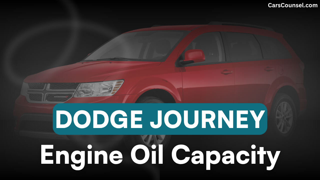 Dodge Journey Oil Capacity