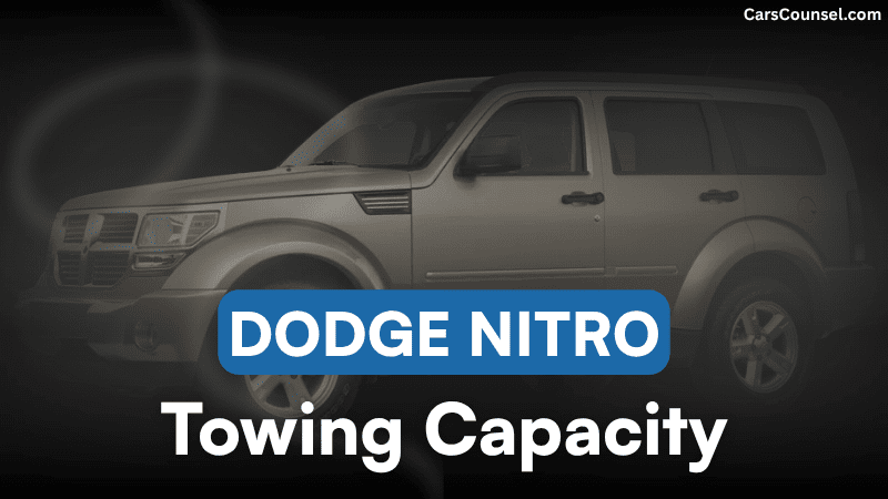 Dodge Nitro Towing Capacity
