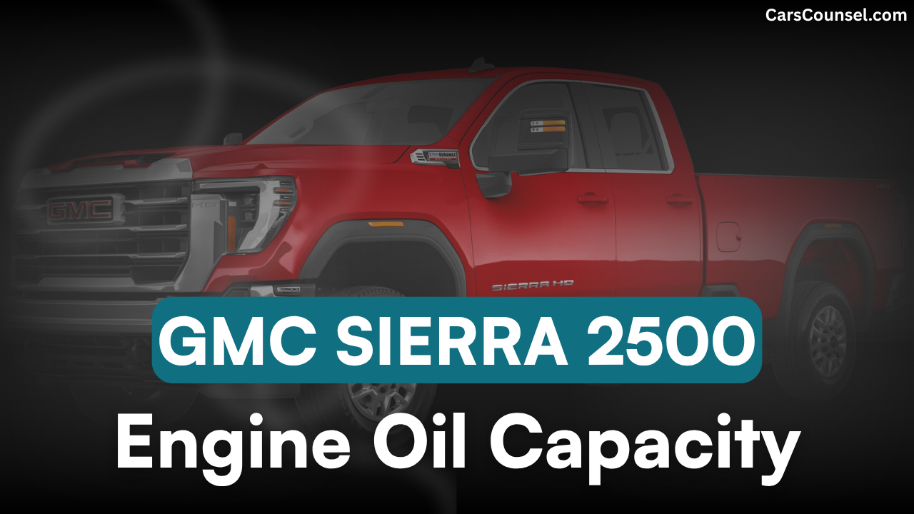 GMC Sierra Oil Capacity