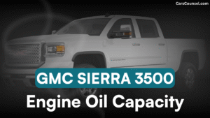 GMC Sierra Oil Capacity