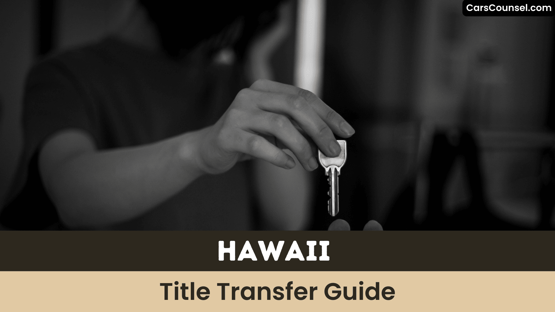 Hawaii Title Transfer Guide