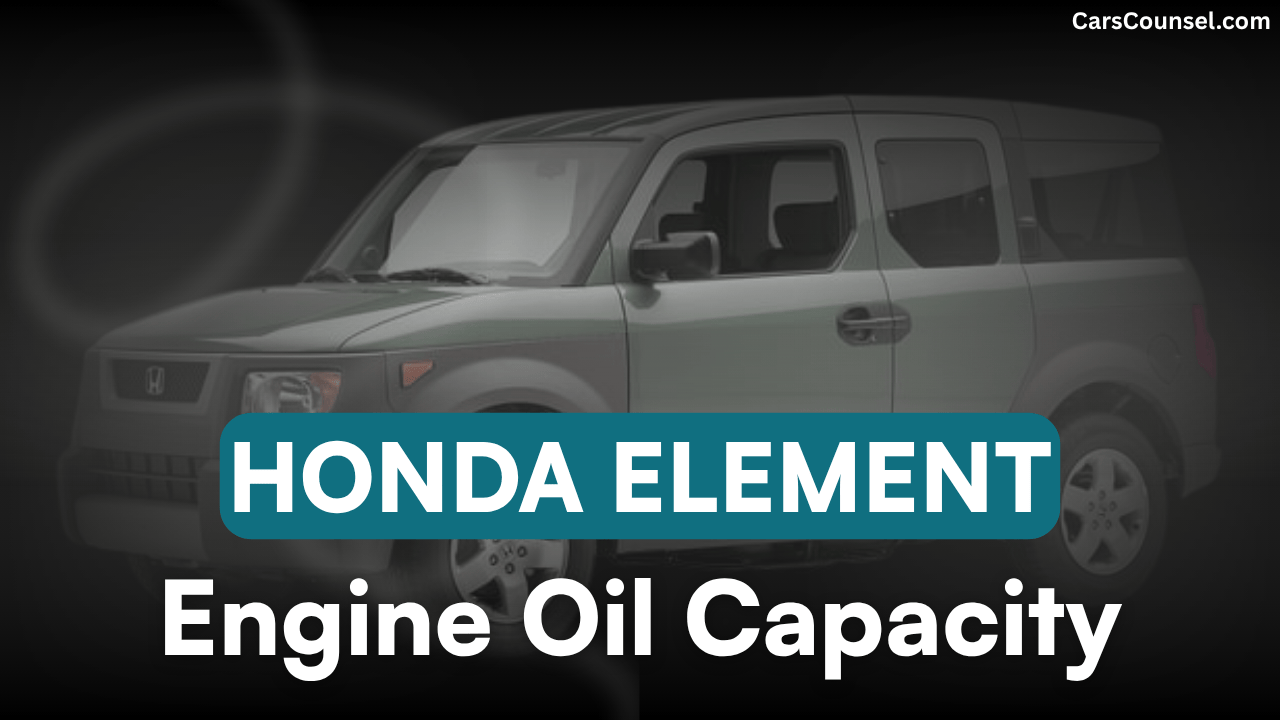 Honda Element Oil Capacity