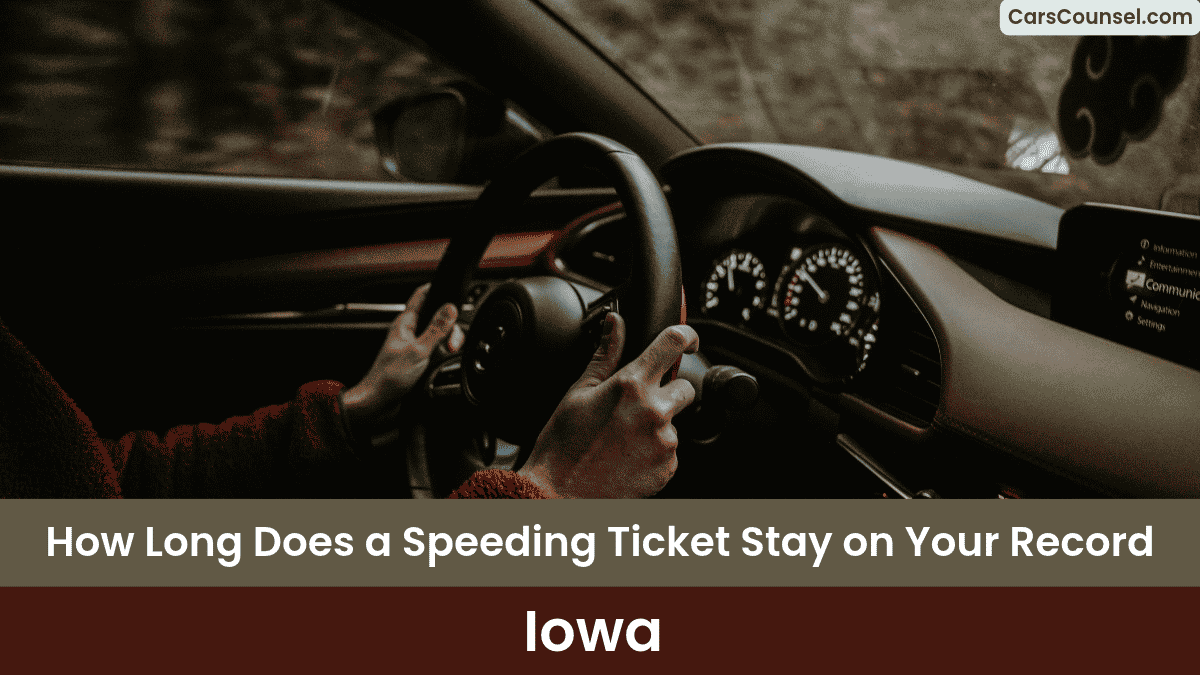 How Long Do Tickets Stay On Your Iowa Driving Record
