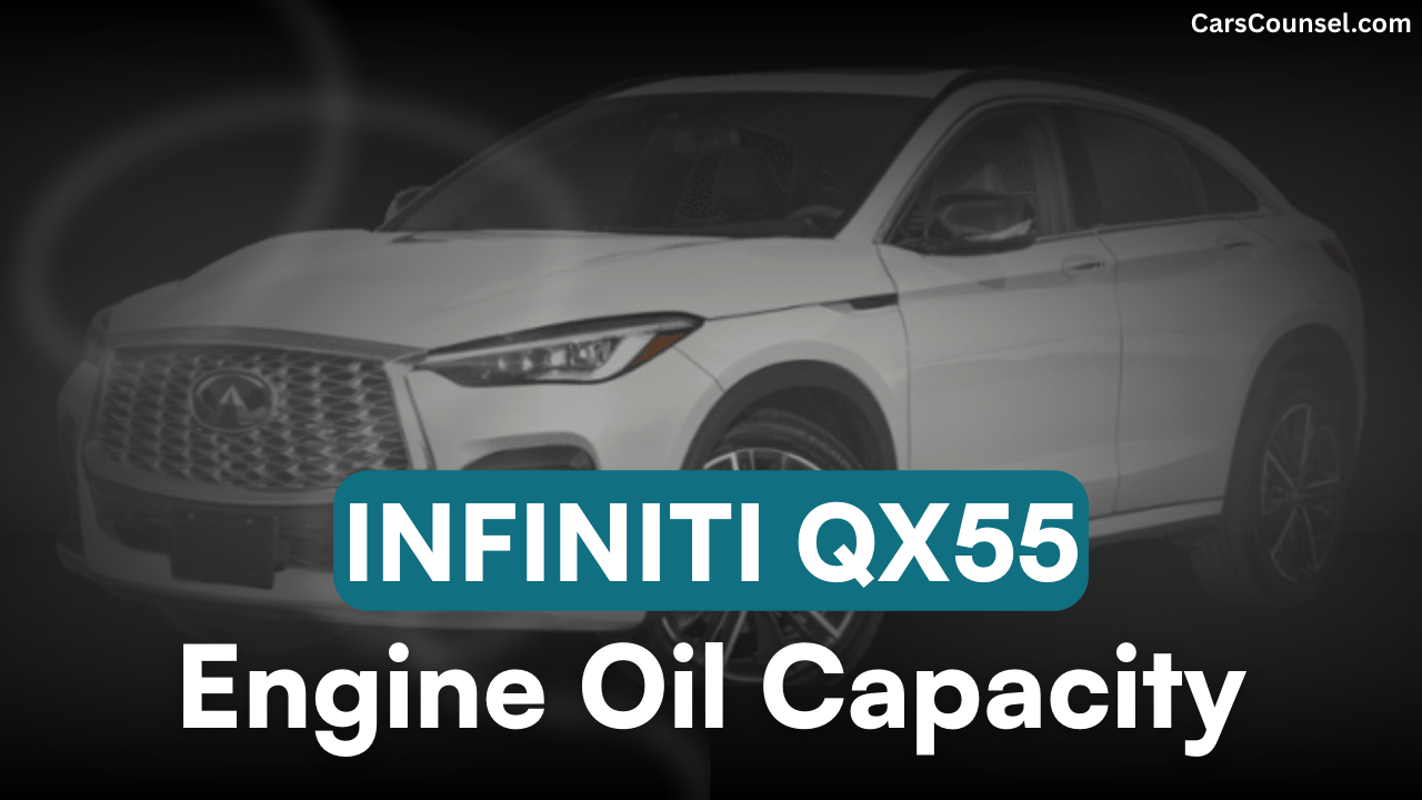 Infiniti QX55 Cross Oil Capacity