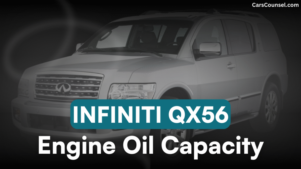 Infiniti QX56 Cross Oil Capacity