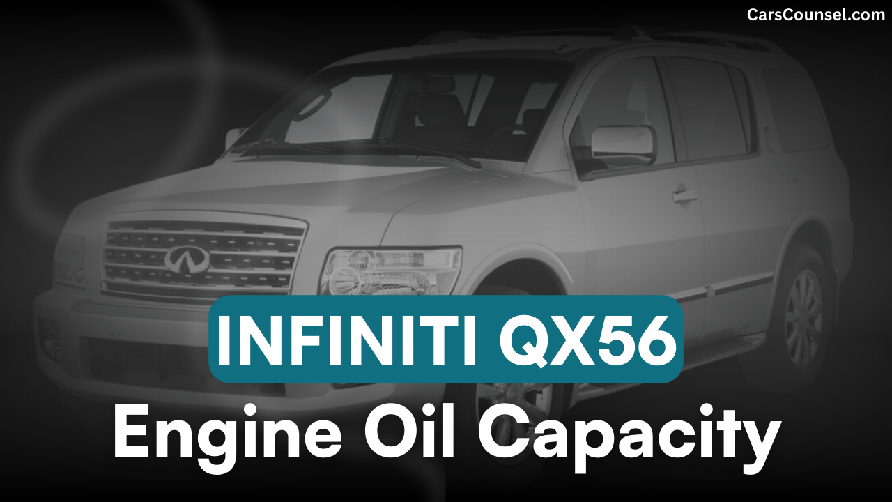 Infiniti QX56 Cross Oil Capacity