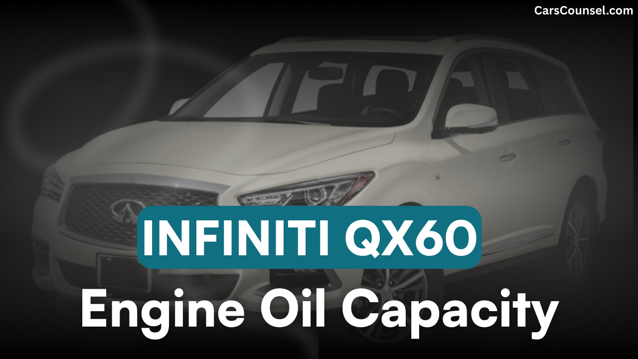Infiniti QX60 Car Engine Oil Capacity (1)