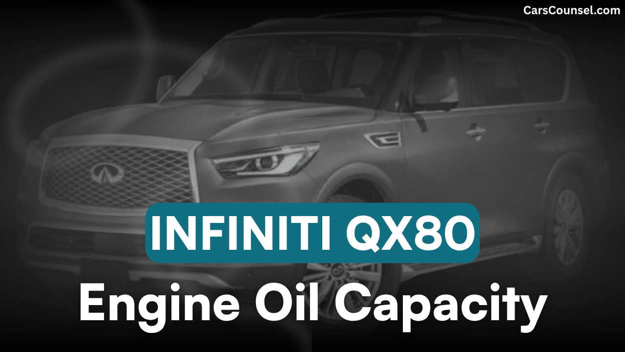 Infiniti QX80 Car Engine Oil Capacity