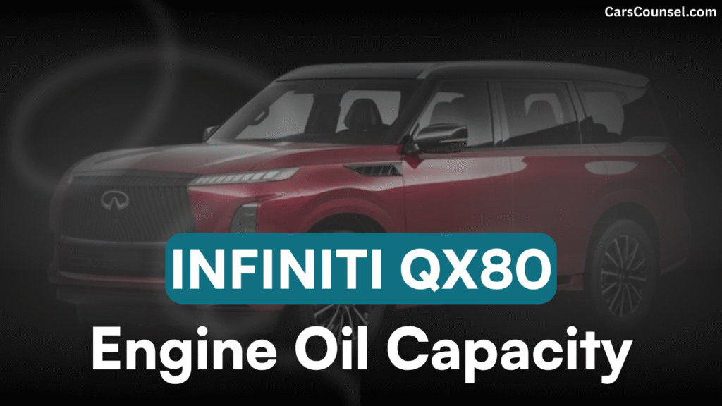 Infiniti QX80 Oil Capacity