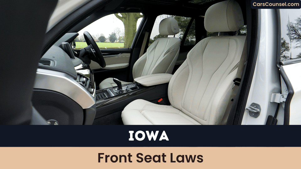 Iowa Front Seat Law