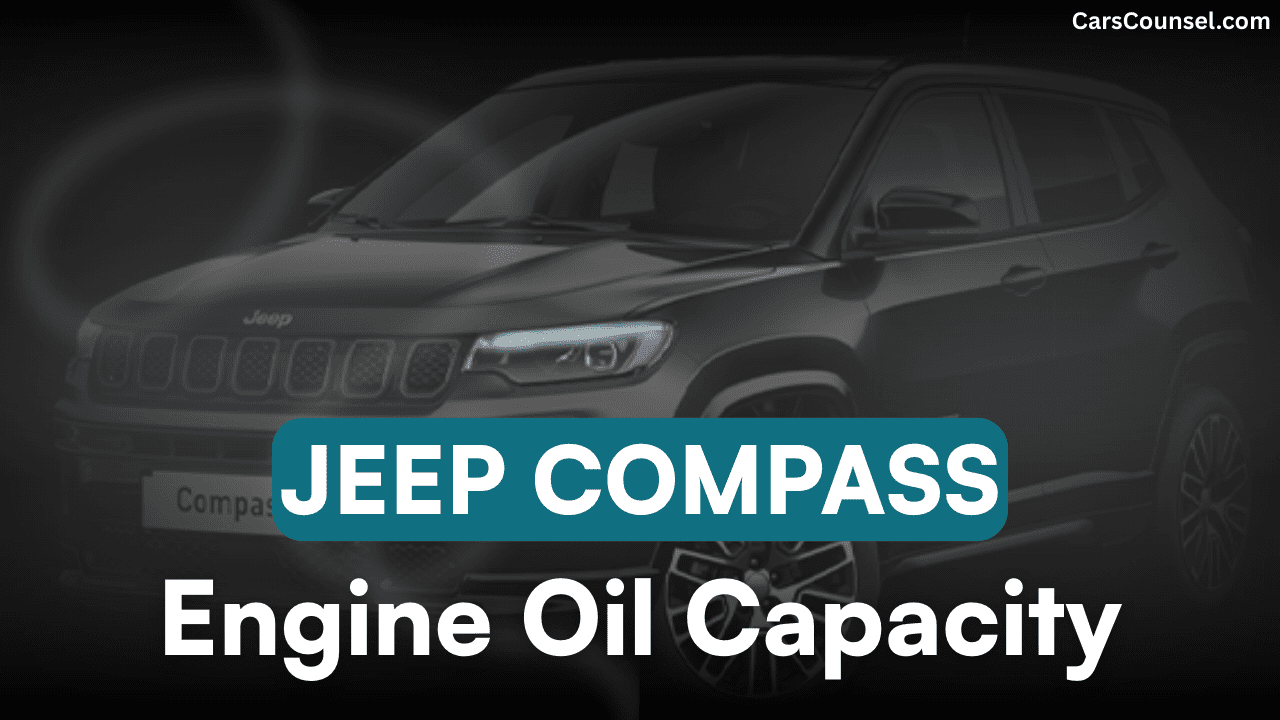 Jeep Compass Car Engine Oil Capacity