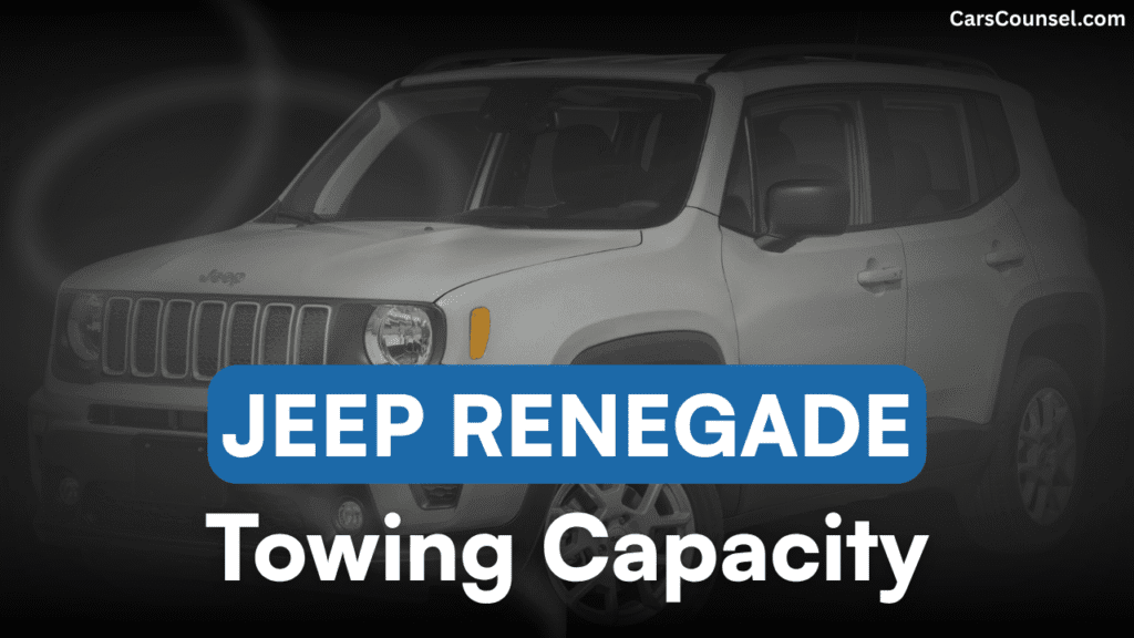 Jeep Renegade Towing Capacity