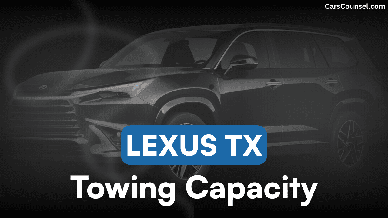 Lexus TX Towing Capacity