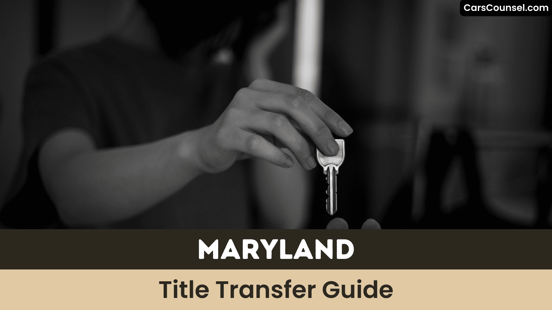 Maryland Title Transfer Guide