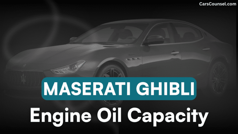 2017 Maserati Ghibli Oil Typenull