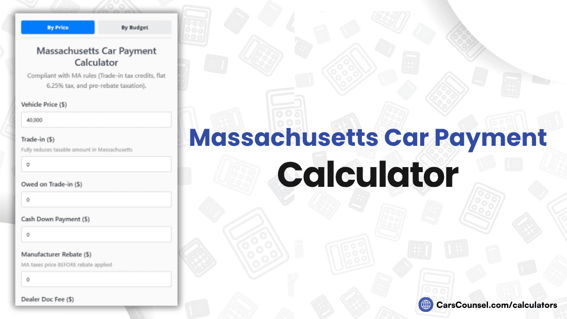 Massachusetts Car Payment Calculator